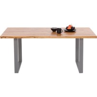 Table Jackie Oak Crude Steel 160x80